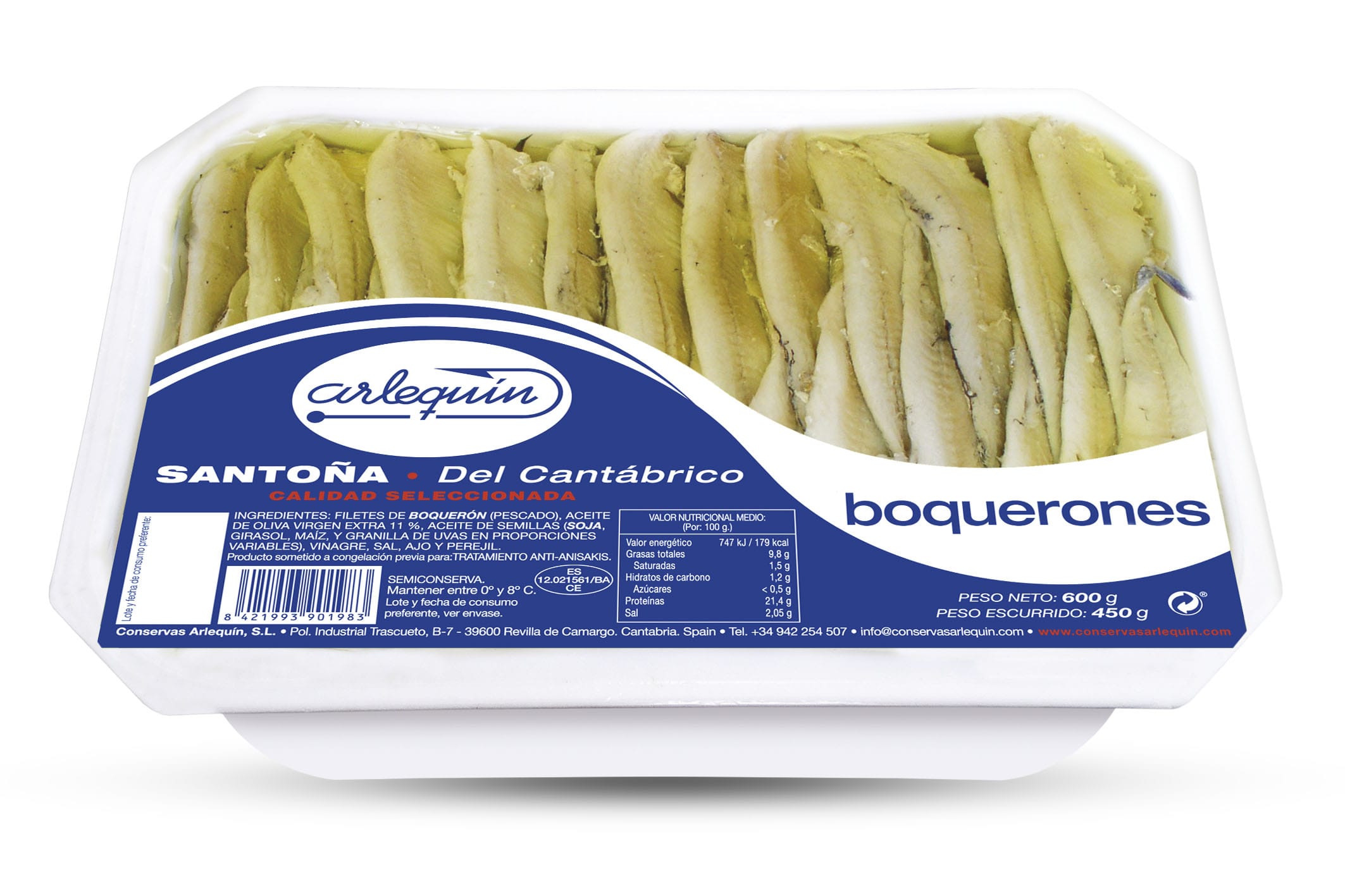 BOQUERÓN 700 SIN ALIÑAR