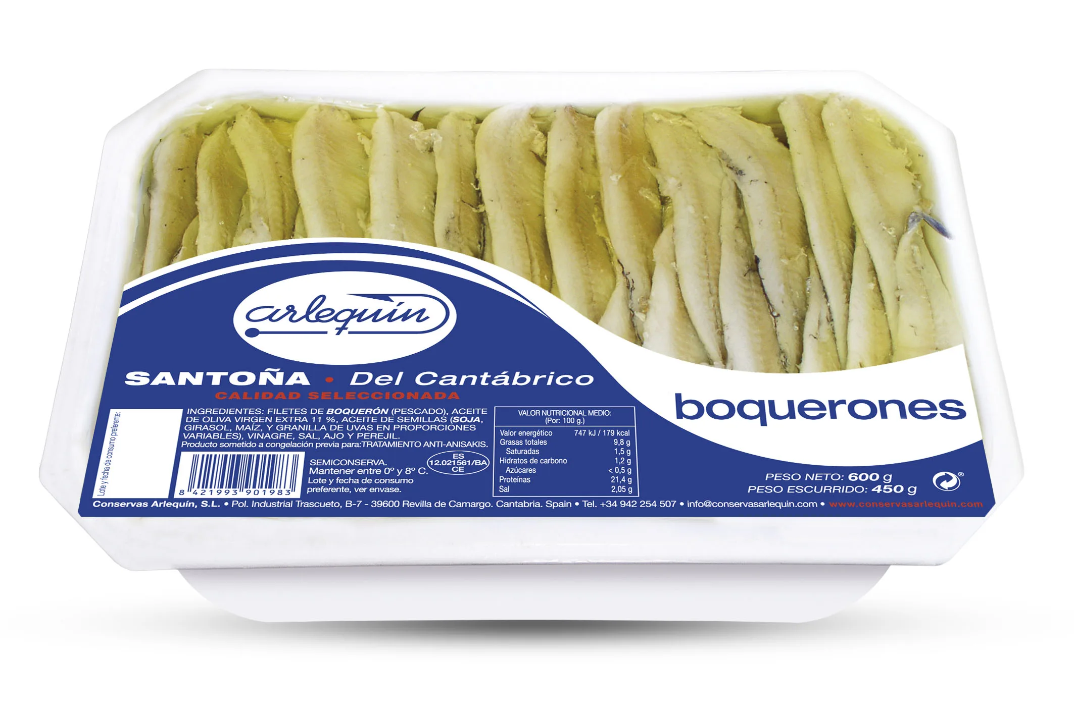 BOQUERÓN 700 SIN ALIÑAR